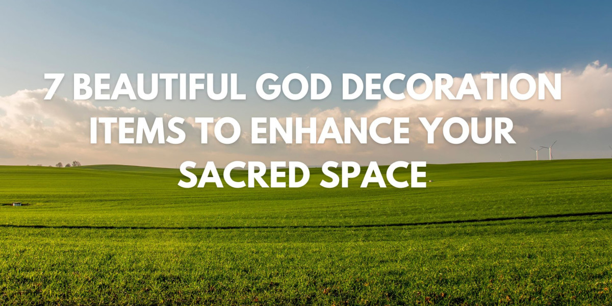 7 Beautiful God Decoration Items to Enhance Your Sacred Space