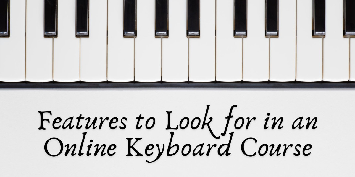 Features to Look for in an Online Keyboard Course